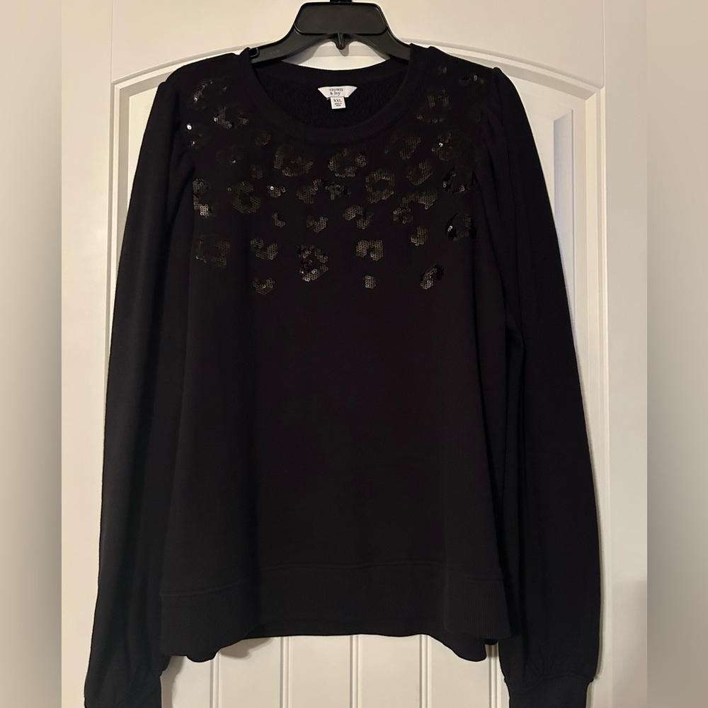 EUC black sweater women’s size XXL from Crown & Ivy